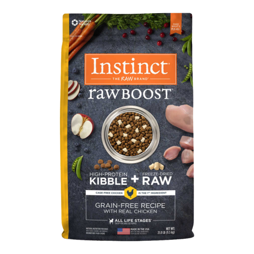 インスティンクト Raw Boost リアルチキン 3サイズ(犬用)