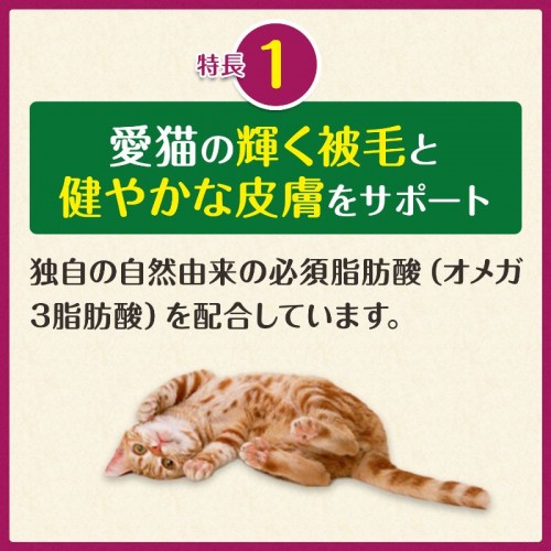  猫用グリニーズ 皮膚被毛ケア サーモン味